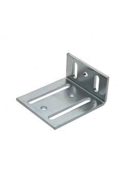 Verstelbare hoek - verzinkt - 75 x 35 x 65 mm - binnen verzonken - VE 10 stuks - prijs per VE