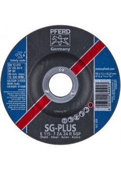 Schruppscheibe - PFERD - Profi-Ausführung - für Stahl - Härtegrad R - Ø 115 bis 230 mm - Preis per VE