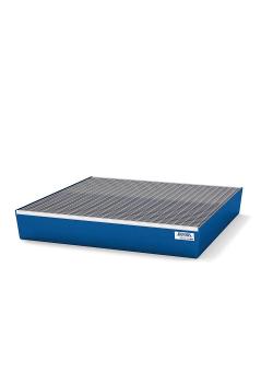 Bandeja colectora classic-line - acero pintado - rejilla - para 4 bidones