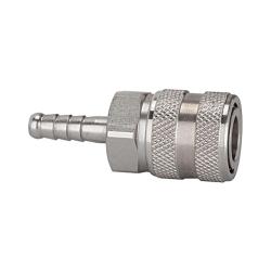 Snelkoppeling - roestvrij staal 1.4305 - NW 7,2 - Tülle LW 9 - max. werkdruk 35 bar