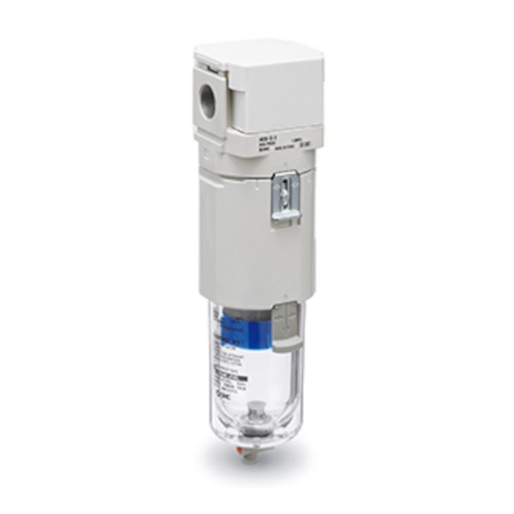 Submikrofilter AMD-D - Storlek 20 till 40 - Anslutning G 1/8" till 1/2" - Filterfinhet 0,01 μm - Olika versioner - Pris per styck