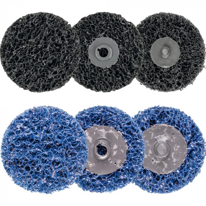 PFERD COMBIDISC-POLICLEAN-PLUS-Ronde - Uitvoering PCLR PLUS - Bevestigingssysteem CD en CDR - Buiten-ø 75 mm - VE 10 stuks - Prijs per VE