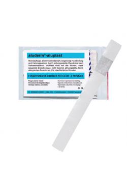 aluderm®-aluplast elastisch vingerverband 18x2 cm - kleur wit