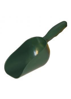Cuchara para pienso - capacidad de 500 a 2000 g - plástico - verde