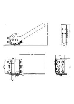Multikoppeling serie MST6 - stekker - Cr III - DN 10 tot 12 - binnenschroefdraad UNF 3/4" tot 1 1/16" - PN tot 250