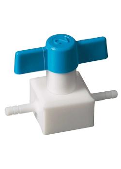 Slangklep - kunststof - 2-weg/3-weg - voor slang-Ø binnen 4,5 tot 10 mm - DN 2 tot 4 - PN 0 tot 1