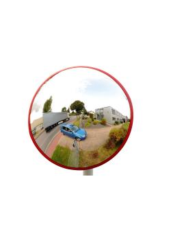 Trafikspegel - 180° - polykarbonat - Ø 600 mm
