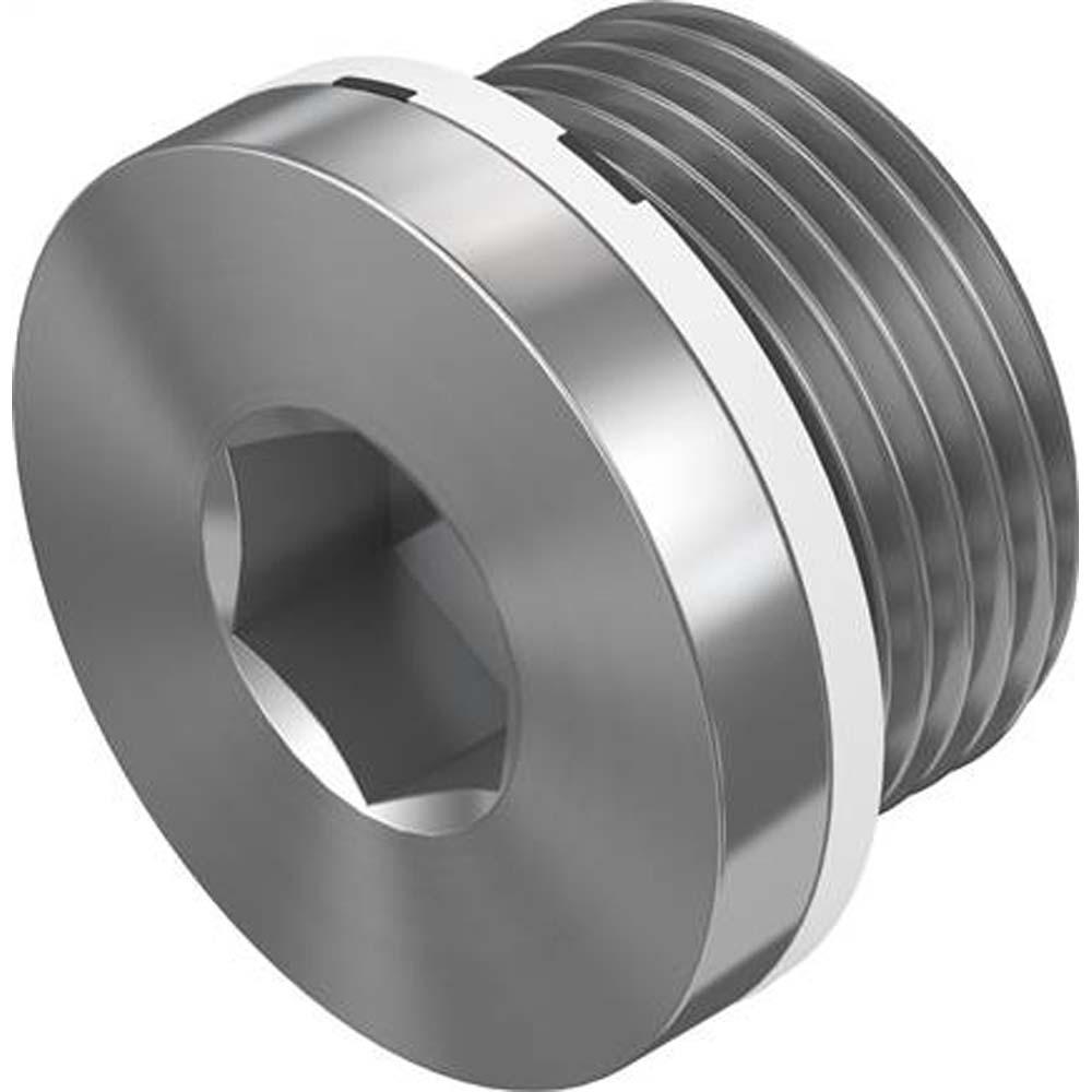 FESTO - B - Tapones ciegos - aluminio o acero - con junta - M3 a M7 o G 1/8" a G1" - PU 1 a 100 unidades - Precio por PU