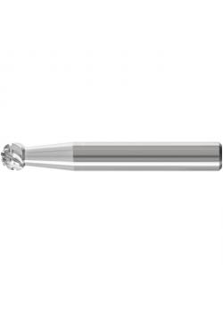 Frässtift - PFERD - Hartmetall - Schaft-Ø 6 mm - Kugelform - für Titan