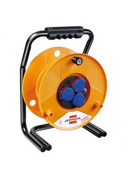 Brobusta® IP 44 Biznes / Budowie Cable Drum - kauczuk neoprenowy - czarny