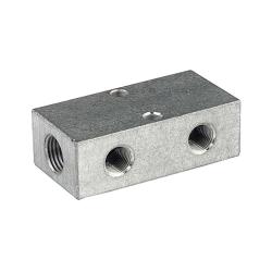 Fordelingslist - aluminium - valgfritt med 2,3,4 eller 6 uttak - pris pr stk.