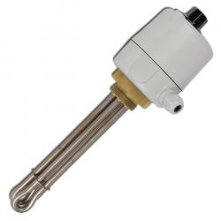 Thermoplongeur à visser - filament chauffant VA - 1 1/2" MS - avec limiteur