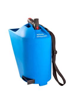 Poederstrooier - LDPE - inhoud 12 l - vulgewicht 8 tot 10 kg - blauw