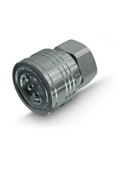 Faster snelkoppeling serie TNL - mof - verchroomd staal - DN 6 tot 20 - IG NPT 1/4" tot NPT 3/4" - PN tot 270