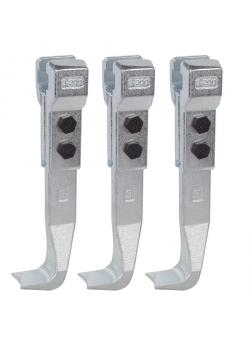 Afzuighaak - Model 3-200-S - Set van 3 stuks - KUKKO