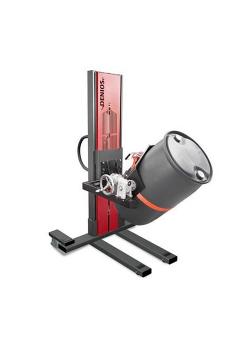 Vatlift Secu Ex type W - smal onderstel - ATEX - draaibaar - voor vaten van 60 tot 220 liter