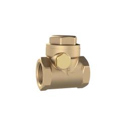 Terugslagklep - messing - G 1/2 tot G 4 - lengte 43 tot 169 mm - DN 15 tot 100