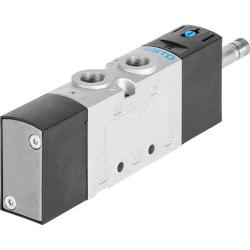 FESTO - Magnetventil VUVS-L25-M52-G14-F8 - 5/2-vägs monostabil ventil - utan magnetspole - pneumatisk eller mekanisk fjäder - intern eller extern pilotluftförsörjning - pris per styck