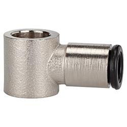 L-ringskoppling - f&ouml;rnicklad m&auml;ssing - f&ouml;r ih&aring;lig skruv - slangytterdiameter 4 till 12 mm - arbetstryck -0,98 till 16 bar - pris per styck