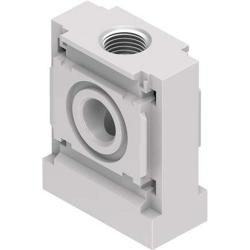 FESTO - Manifoldblokk MS6-FRM-FRZ - Tilkobling G 1/2 - Driftstrykk 0 til 20 bar - Nominell strømningshastighet 14600 l/min - Pris per stykk