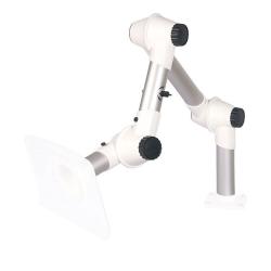 Laborabsaugarm MB 1300-1375 - 1300 mm - bordfeste - for luftforurensning