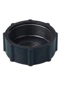 Schroefdraadadapter - PP - 35 mm binnen - 2 " BSP binnen - zwart