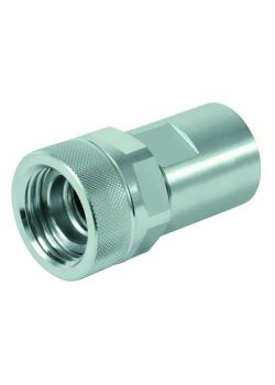 Mof serie SK-VVS - chroomstaal - DN 6 tot 50 - maat 4 tot 32 - BSP IG G 1/4" tot G 2"