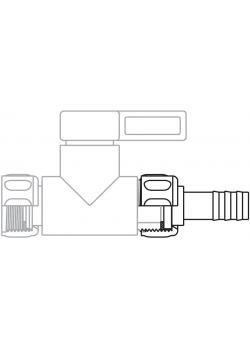 Espigas para manguera "StopCock" - varios diseños Versiones - 4-16 mm