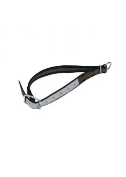 Collar - longitud 85 x 4 cm - con oval y anilla en D
