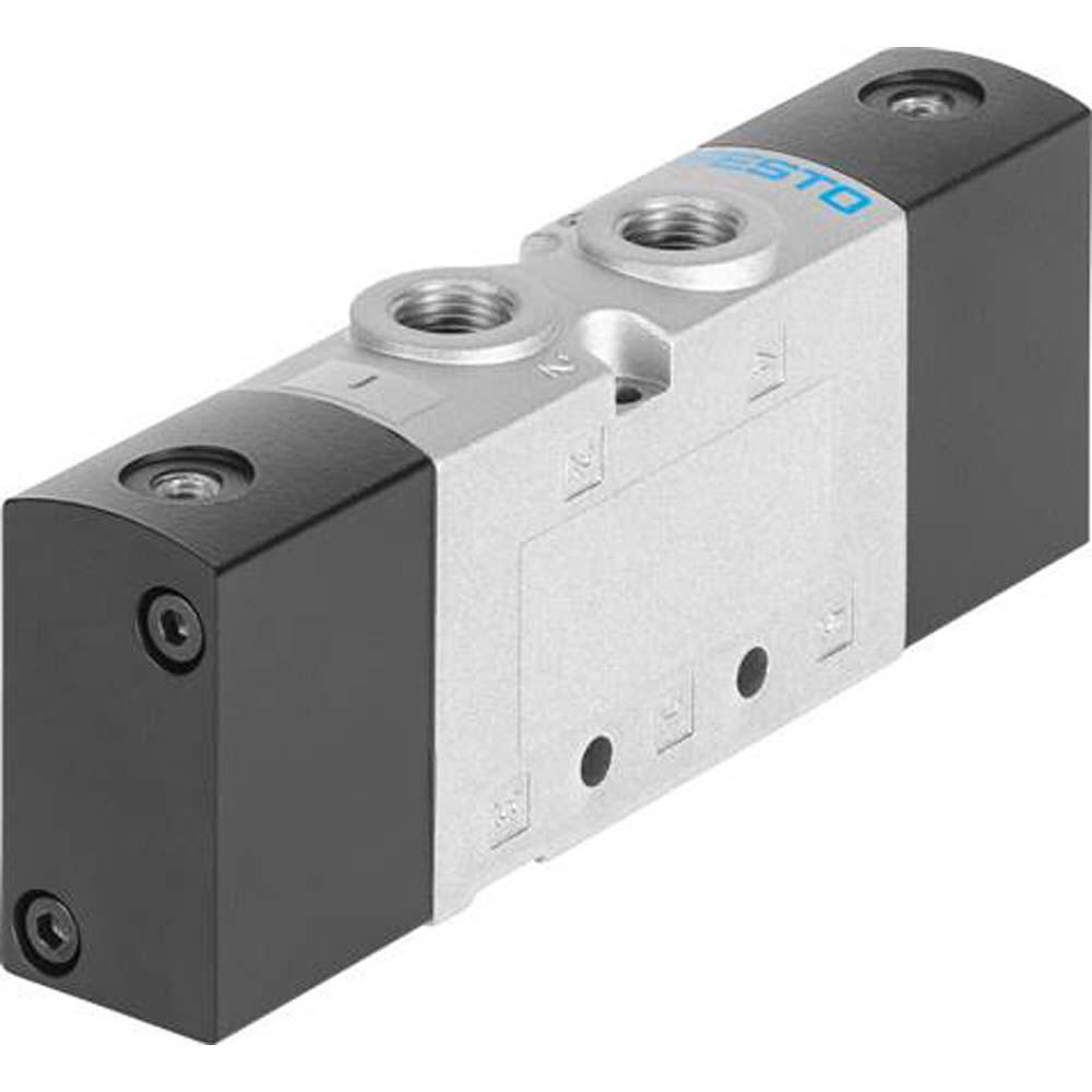 FESTO - Pneumatikventil VUWS-L30-P53 - 5/3-Wegeventil - Pneumatischer Anschluss G 3/8 - Ventilgröße 31 mm - mechanische Feder  - Preis per Stück