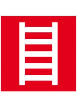 Brandveiligheidsbord "Ladder" - zijlengte 5-40 cm
