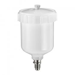 Kunststoff Fließbecher 0,125 l mit Deckel - SATAminijet 3000 B HVLP, minijet 1-4, SATAjet 20 B, dekor 2000 - komplett