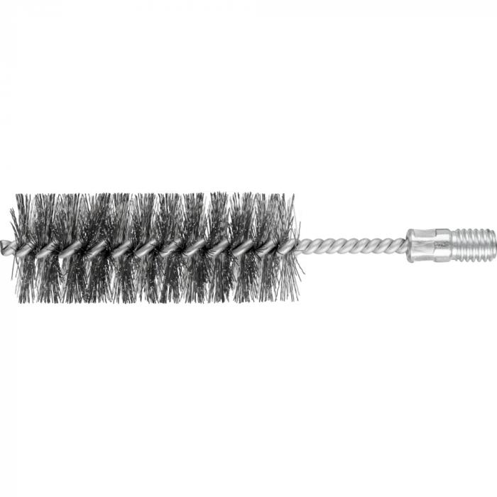 PFERD Innenbürste IBU - INOX - mit Gewinde 1/2 - Außen-ø 38 bis 44 mm - Besatzlänge 100 mm - Besatzmaterial-ø 0,30 mm - VE 10 Stück - Preis per VE