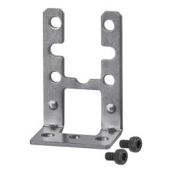 Winkel zur Befestigung - Metall - waagrecht - passend f&uuml;r Digital-Manometer - Preis pro St&uuml;ck