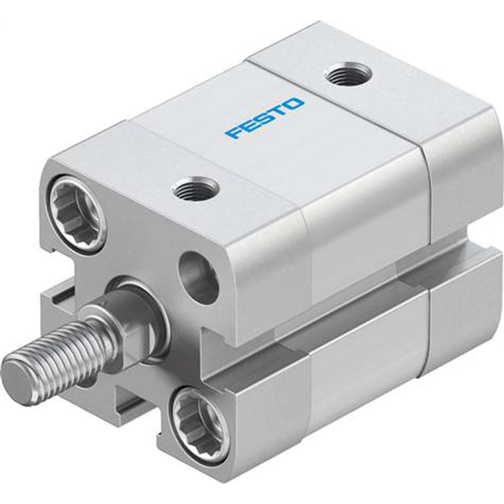 FESTO - ADN - kompakt cylinder - stempelstangsgevind M6 - stempel Ø 16 mm - slaglængde 5 til 50 mm - pris pr.