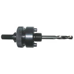 Soporte para sierra de corona - WILPU - soporte 9,5 mm - tamaños 32-210 mm - hexágono