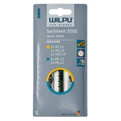 WILPU - Surtido de hojas de sierra de calar - Universal - 5 pulgadas.