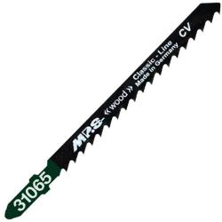 Stichsägeblätter - rauer, gerader Schnitt - 75/100/1,25 mm - Chrom Vanadium - 5 Stück