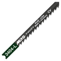 Stichsägeblätter - extra lang, 110/132 mm - für Holz - Zahnteilung 4 mm - Chrom Vanadium - Blattdicke 1,45 mm - 5 Stück