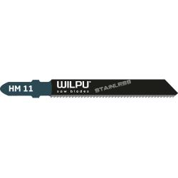 WILPU Hoja de sierra de calar HM 11 - Acero inoxidable profesional