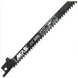 Säbelsägeblätter - für Holz/Kunststoff, Kurvenschnitt - Länge 130/150 mm - Zahnteilung 4,2 mm - Stärke 1,2 mm - 5 Stück
