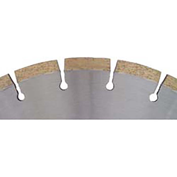 Diamant doorslijpschijf  voor marmer - 10 mm segmenthoogte - gesoldeerd Type CD 4805