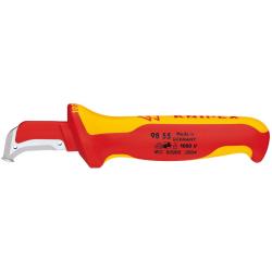 VDE-Kabelmantelmesser - L&auml;nge 155 mm - Klinge 38 mm - Knipex