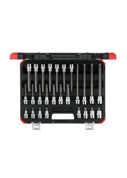GEDORE rode set schroevendraaiers - 1/2 inch - XZN - 26-delig