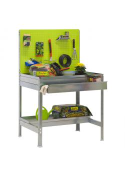 Workbench BT-2 Hageboks - med hull veggen - Kapasitet 600 kg