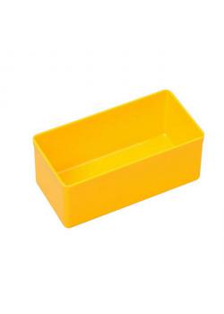 Einsatzbox Euro Plus Indsæt 45/2 - Mål (B x D x H) 54 x 108 x 45 mm - Farve Gul