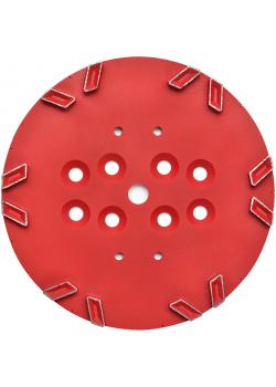 Diamantschijf V12 - diameter 250 mm - met 12 segmenten in V-opstelling