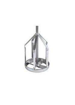 ER Epoxy stirring whisk - galvanized - length 600 mm - Ø 100 to 150 mm - mixing volume - 15 to 80 kg - various designs