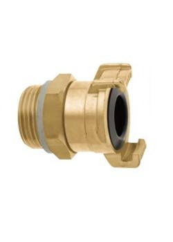 GEKA® plus Gewindestück 360 - mit Außengewinde - Messing - Außengewinde G 3/4 - Nennweite 18 mm - Druck max. 40 bar - Preis per Stück