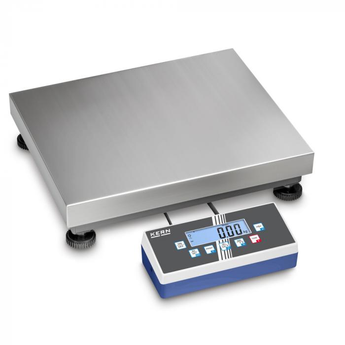 Waga platformowa - IOC - zakres ważenia 3/6 kg do 300/600 kg - z funkcją dwuzakresową
